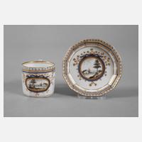 Nymphenburg Mokkatasse "Perl"111