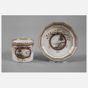 Nymphenburg Mokkatasse "Perl"