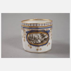 Nymphenburg Mokkatasse "Perl"