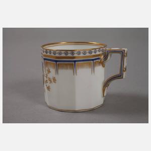 Nymphenburg Mokkatasse "Perl"