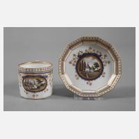 Nymphenburg Mokkatasse "Perl"111