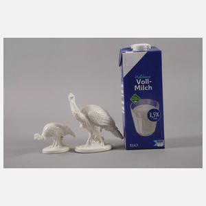 Nymphenburg Truthahn und Truthenne