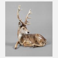 Nymphenburg "Hirsch, liegend"111