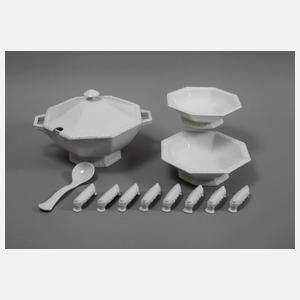 Rosenthal Konvolut Serviceteile "Maria weiß"