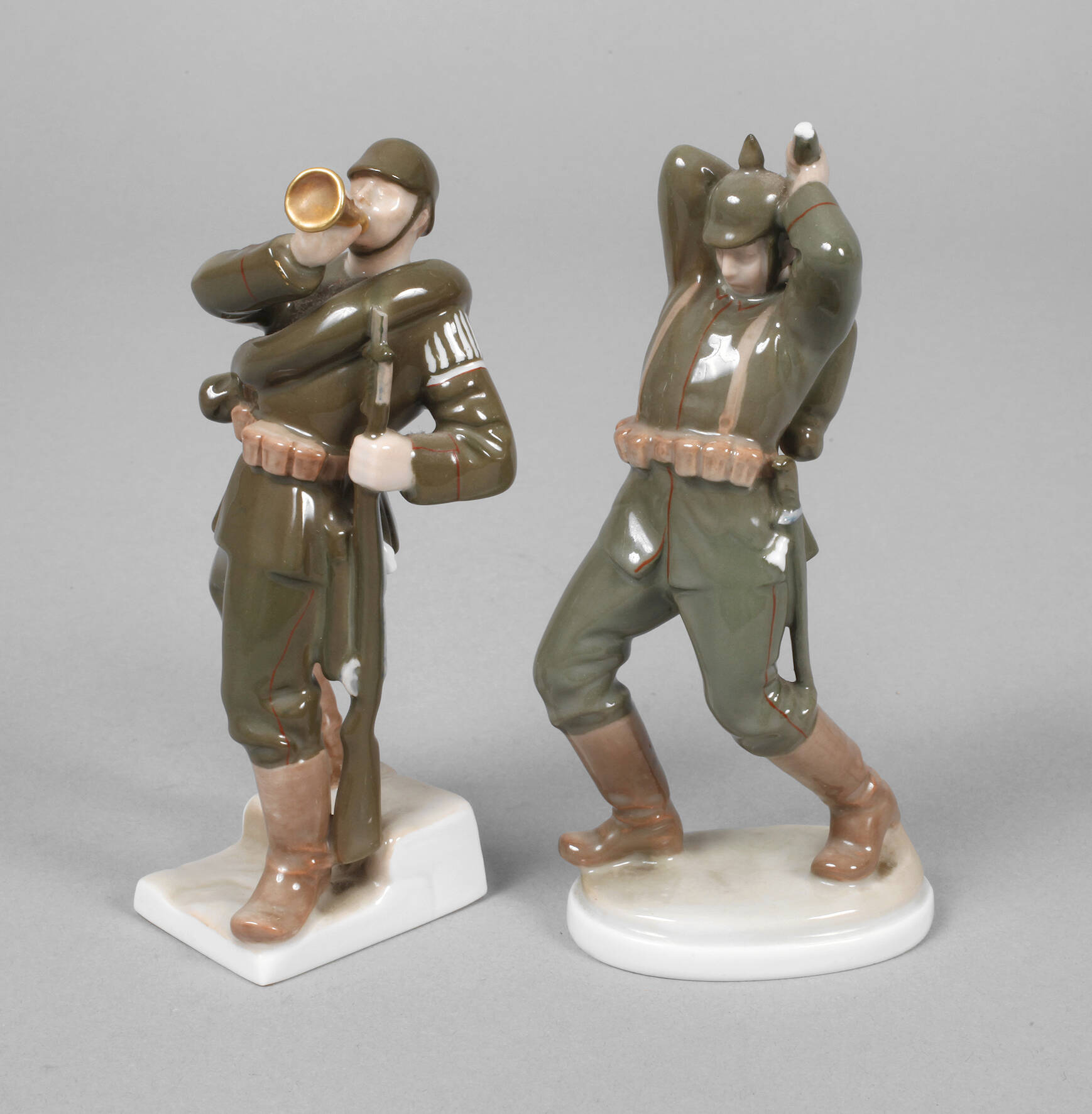 Rosenthal Paar Soldaten