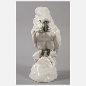 Schwarzburger Werkstätten "Kakadu auf Felssockel"