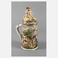 Thüringen Prunkhumpen im Capodimonte-Stil111