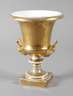 Empire Kratervase mit Goldradierung