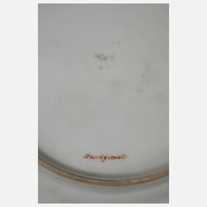 Zierteller mit Watteauszene