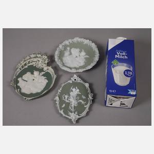 Konvolut Reliefbilder in Wedgwoodmanier