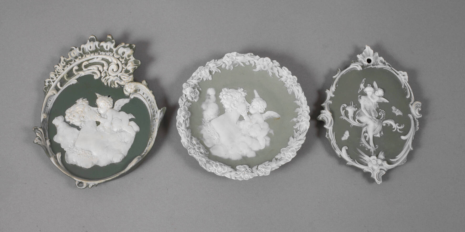 Konvolut Reliefbilder in Wedgwoodmanier