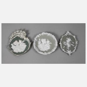 Konvolut Reliefbilder in Wedgwoodmanier