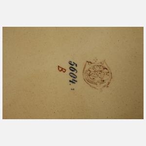 Paar Wandteller Villeroy & Boch