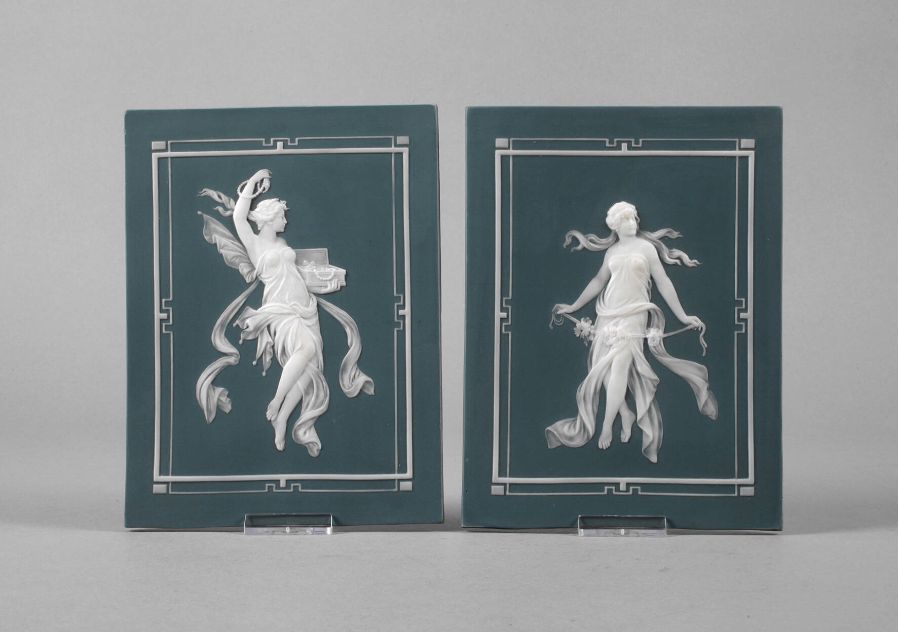 Villeroy & Boch Paar Reliefplatten