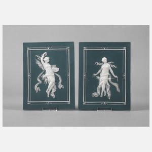 Villeroy & Boch Paar Reliefplatten