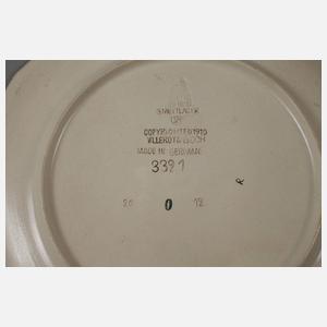 Villeroy & Boch Mettlach vier Teile Jugendstil