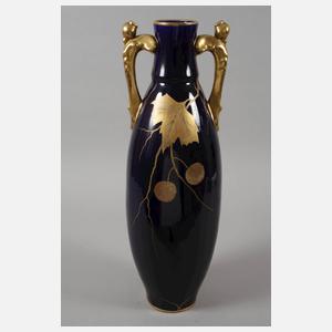 Frankreich Bodenvase mit Platanendekor