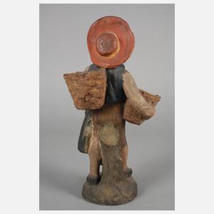 Gärtnerkind mit Körben