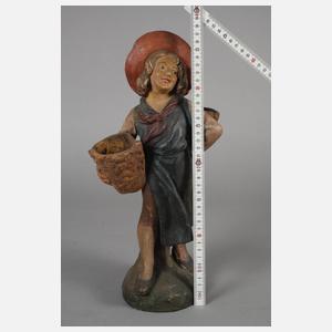 Gärtnerkind mit Körben