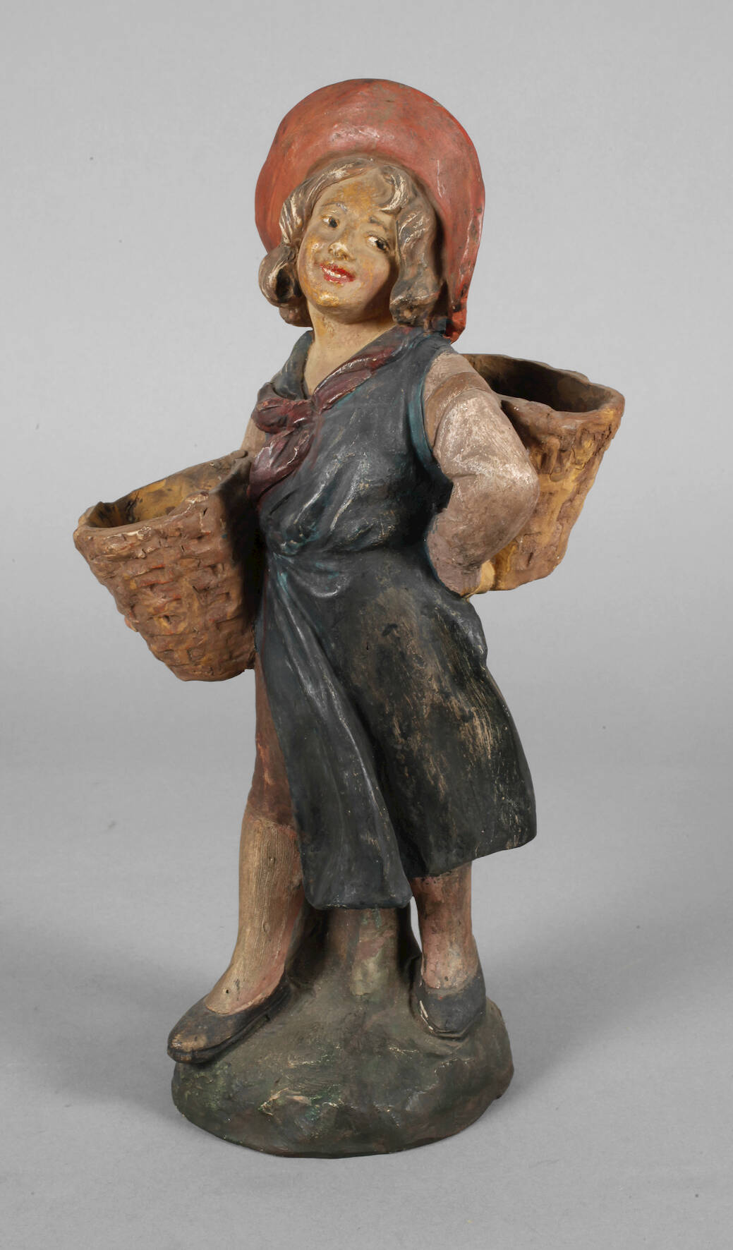 Gärtnerkind mit Körben