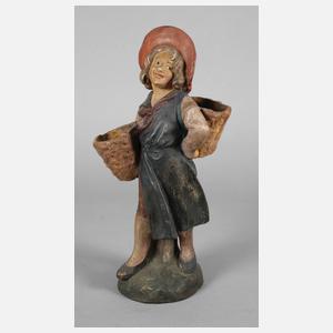 Gärtnerkind mit Körben