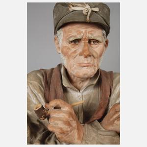 Herrenbüste "Seine Lorbeeren"