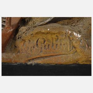 Herrenbüste "Seine Lorbeeren"