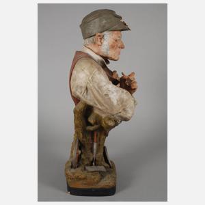 Herrenbüste "Seine Lorbeeren"