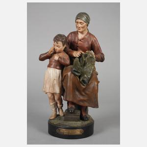 Figurengruppe "Sie sind sehr ungezogen"