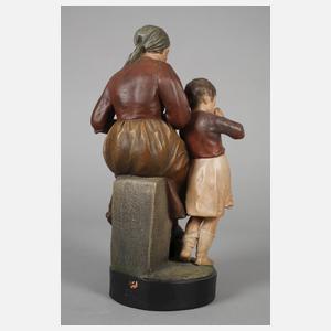 Figurengruppe "Sie sind sehr ungezogen"