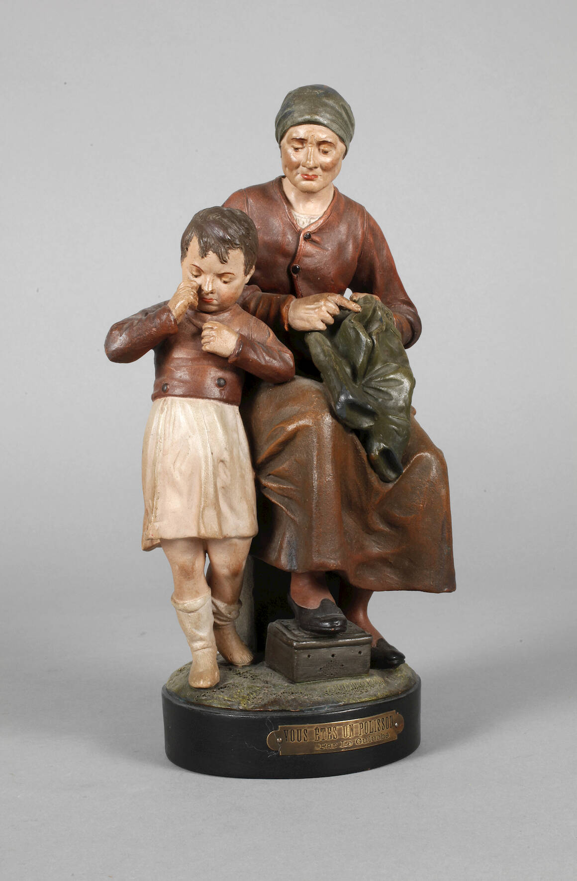 Figurengruppe "Sie sind sehr ungezogen"