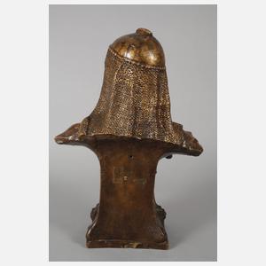 Goldscheider Wien Büste einer Kriegerin