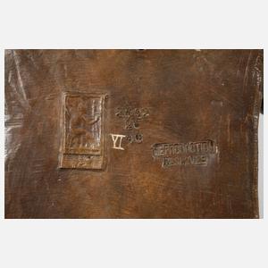 Goldscheider Wien Büste einer Kriegerin