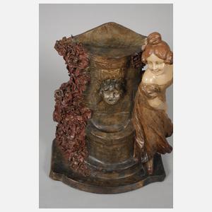 Figürlicher Salonspiegel Historismus