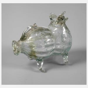 Kuriose Schnapsflasche