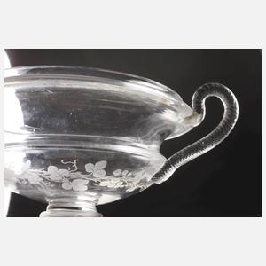 Fußschale Biedermeier