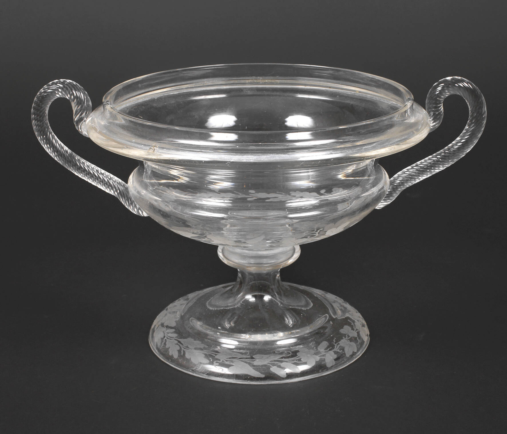 Fußschale Biedermeier