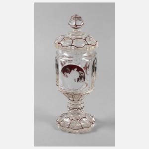 Jagdlicher Deckelpokal