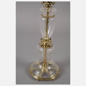 Lobmeyr Wien großer Tafelaufsatz