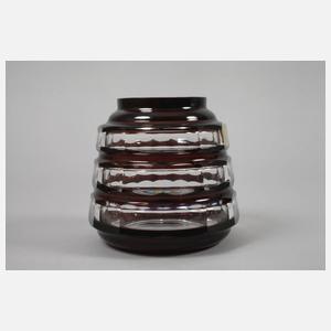 Val Saint Lambert Überfangvase