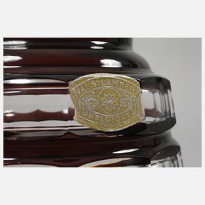 Val Saint Lambert Überfangvase