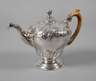 Silber-Teekanne Rokoko