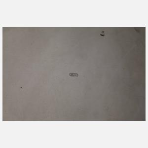 Große Silberterrine Ährendekor