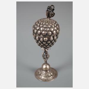 Kleiner Ananaspokal Silber