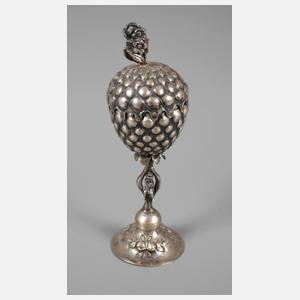 Kleiner Ananaspokal Silber