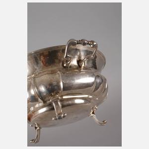 Augsburger Henkelschale Silber 1734