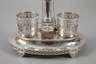 Klassizistische Menage Silber