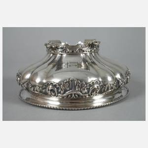 Hannover Silberschale Spätbiedermeier