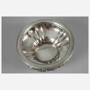 Hannover Silberschale Spätbiedermeier