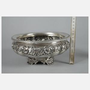 Hannover Silberschale Spätbiedermeier